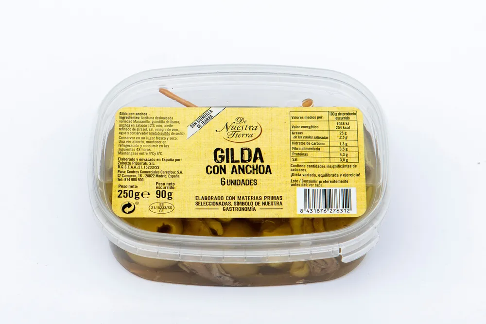 Gilda con anchoas