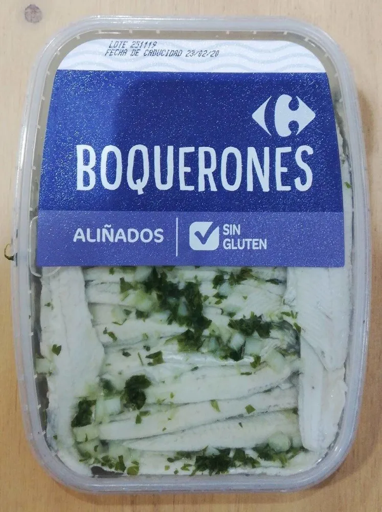Boquerones aliñados