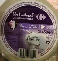 Queso de cabra sin lactosa