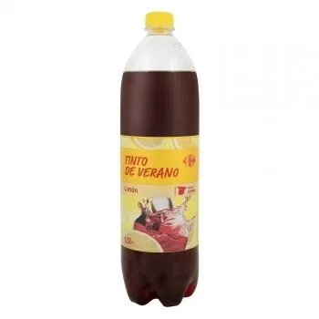 Tinto de verano con limón