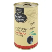 Aceitunas negras manzanilla cacereña