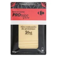 Queso loncha proteína plus
