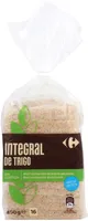 Pan de molde 100% integral sin corteza