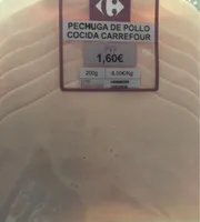 Pechuga pollo cocida