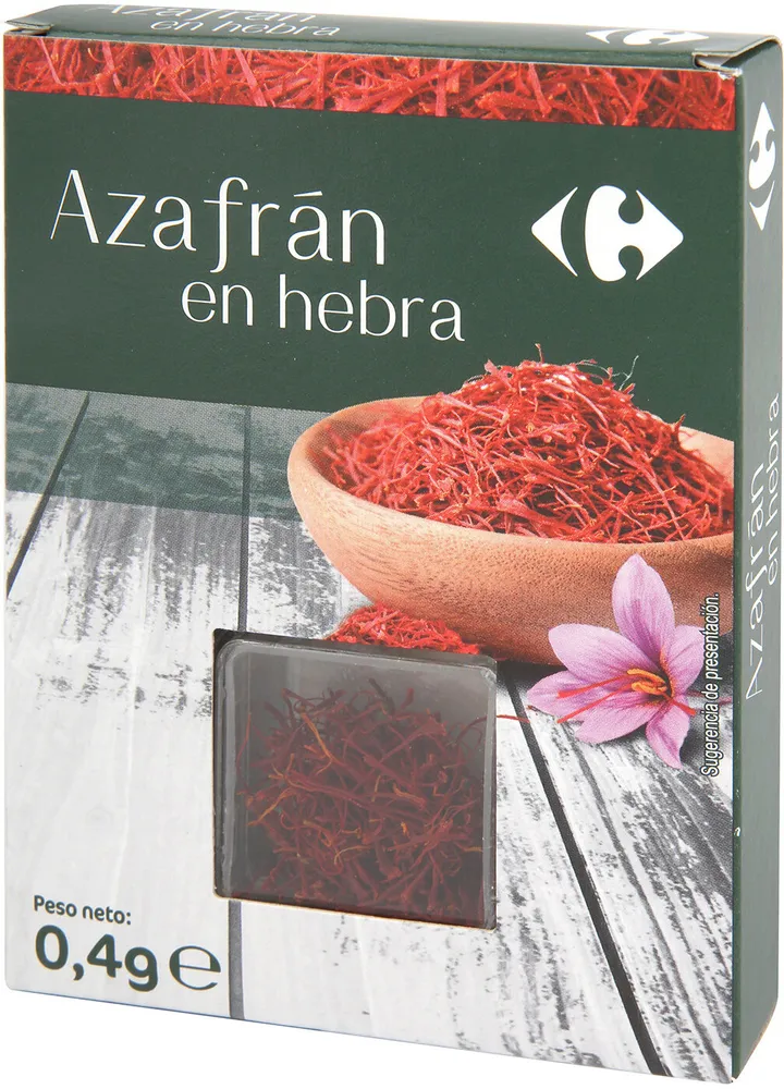Azafran en rama