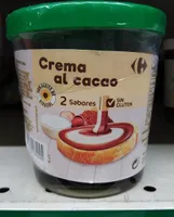 Crema de cacao y avellanas