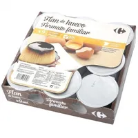 Flan de huevo familiar