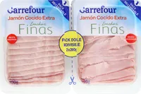 Jamón Cocido Extra Finas Lonchas