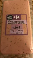 Paté tradición pimienta negra