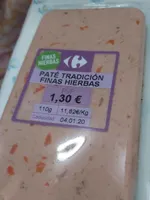 Pate tradición finas hierbas