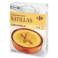 Preparado postre natillas