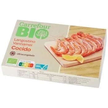 Langostino cocido