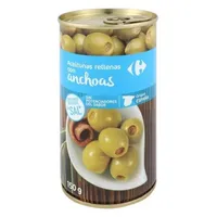 Aceituna manzanilla anchoa sal -35% s/pote