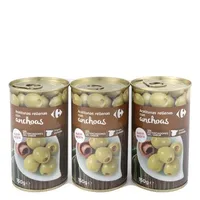 Aceituna manzanilla anchoa s/pote