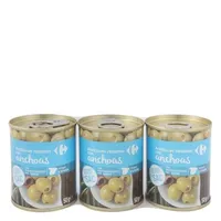 Aceituna manzanilla anchoa sal -35% s/pote