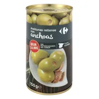 Aceituna manzanilla anchoa gran calibre