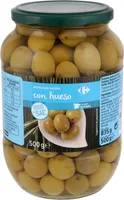 Aceitunas Manzanilla Verde Baja Sal