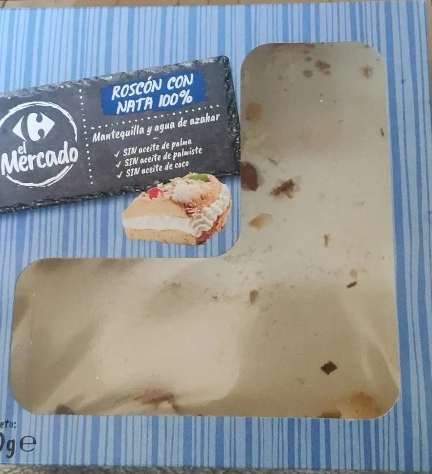 Roscón nata pequeño