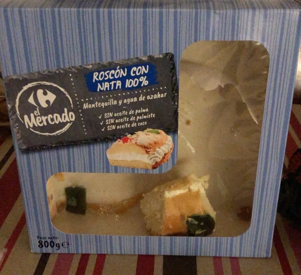Roscon con nata 100%