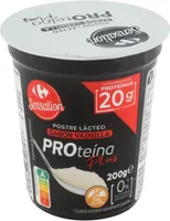 Postre 0% azúcares añadidos vainilla proteína plus