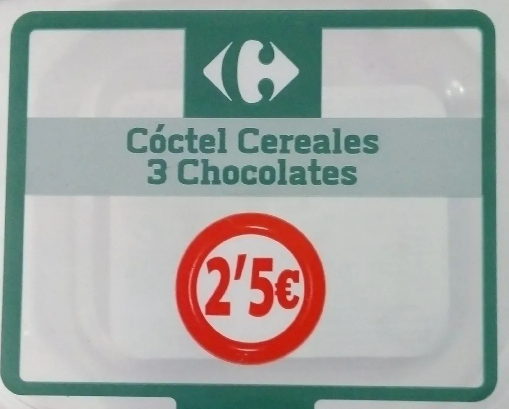 Coctel Cereales 3 Chocolates