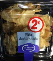 Piña deshidratada