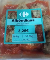 Albondigas con tomate