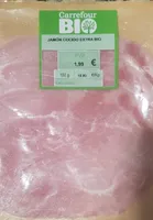 Jamón cocido carrefour extra bio