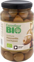Aceituna De Manzanilla Entera Con Hueso