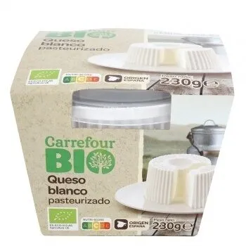 Queso blanco pasteurizado