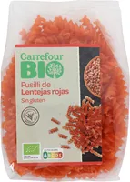Fusilli De Lentejas Rojas