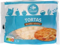 Torta de anís y sésamo