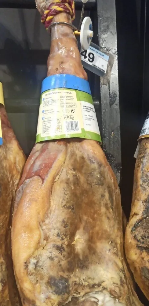 jamón serrano reserva
