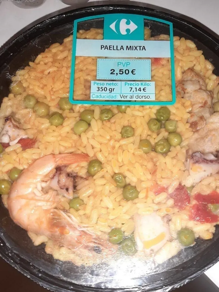 Paella mixta