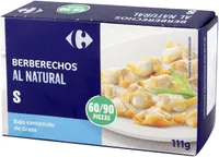 Berberechos Al Natural 60/90
