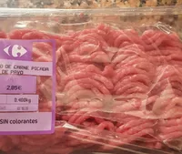 Preparado de carne picada de pavo