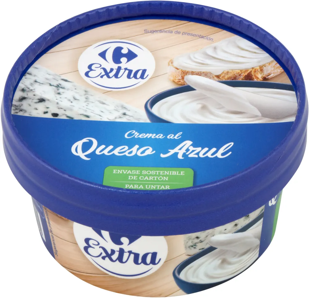 Crema al queso azul