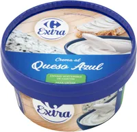 Crema al queso azul
