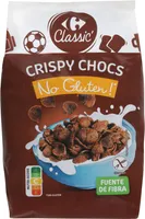Cereales crispy chocolate sin gluten