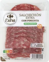 Salchichón extra pimienta finas lonchas