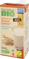 Bebida de avena calcio 0% azúcares añadidos