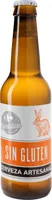 Cerveza rubia sin gluten botellín