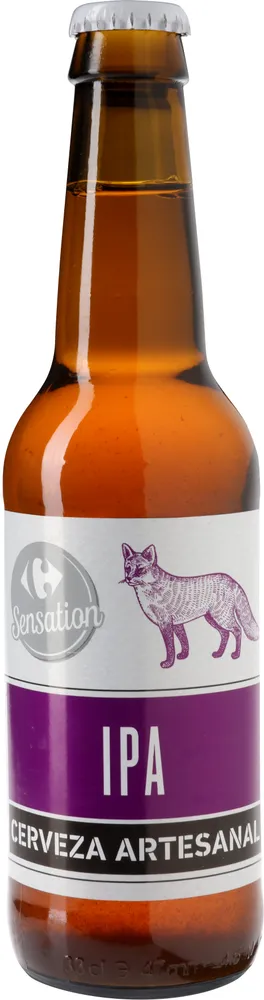 Cerveza doble ipa botellín