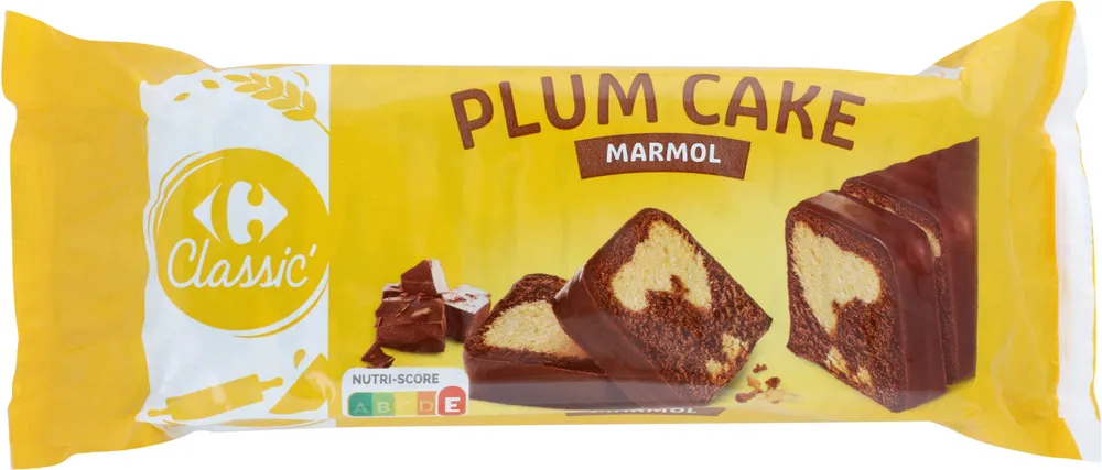 Plum cake marmol