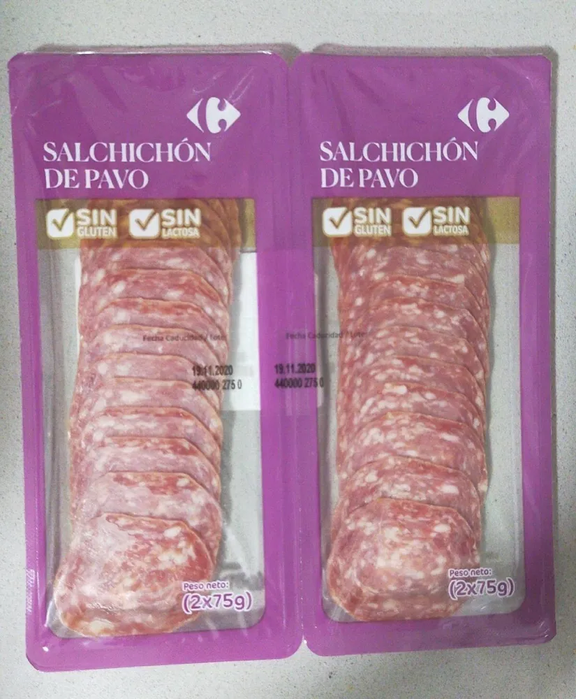 Salchichón de pavo