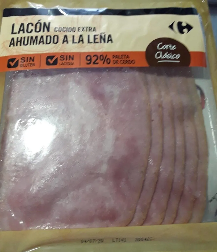 Lacón cocido extra ahumado a la leña