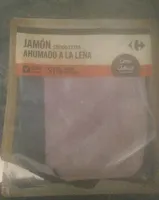 Jamon cocido ahumado leña Carrefour