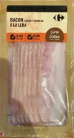 Bacon cocido y ahumado a la leña