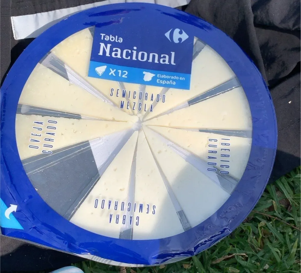 Tabla Nacional de Quesos