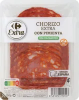 Chorizo extra pimienta finas lonchas